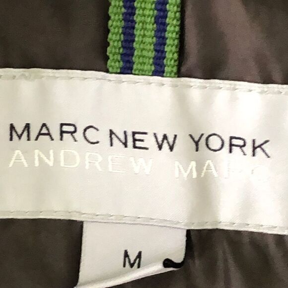 Marc NY Women's Down Quilted Asymmetrical Zip Winter Puffer Jacket Size M - Picture 3 of 7